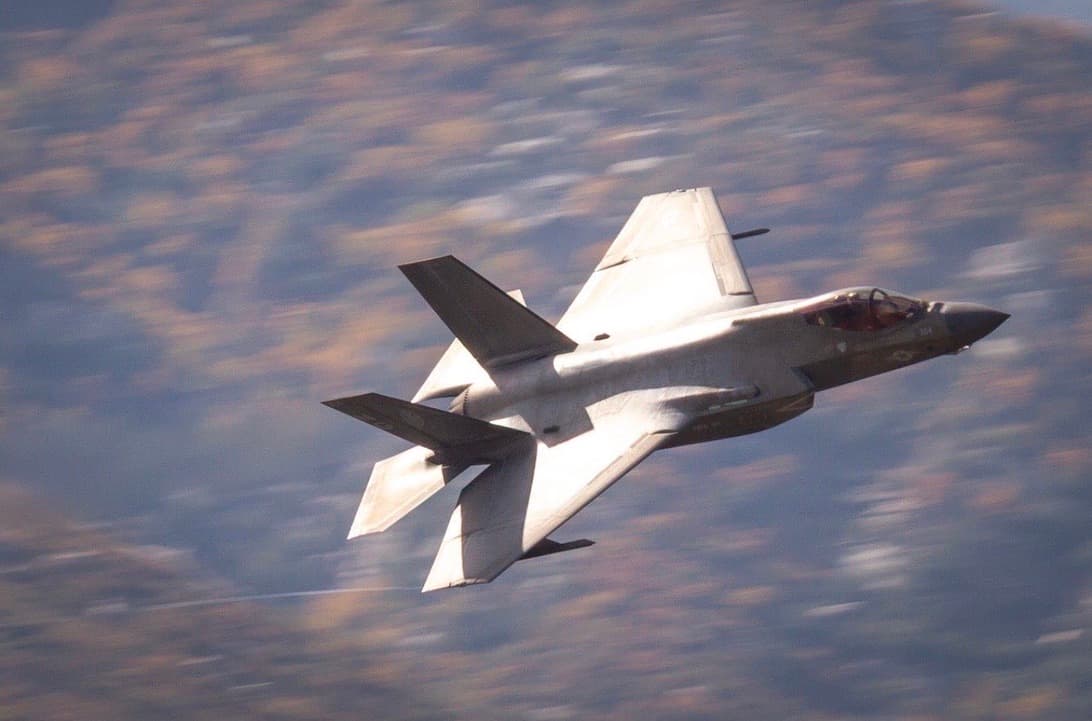 F-35C Lightning II in flight
